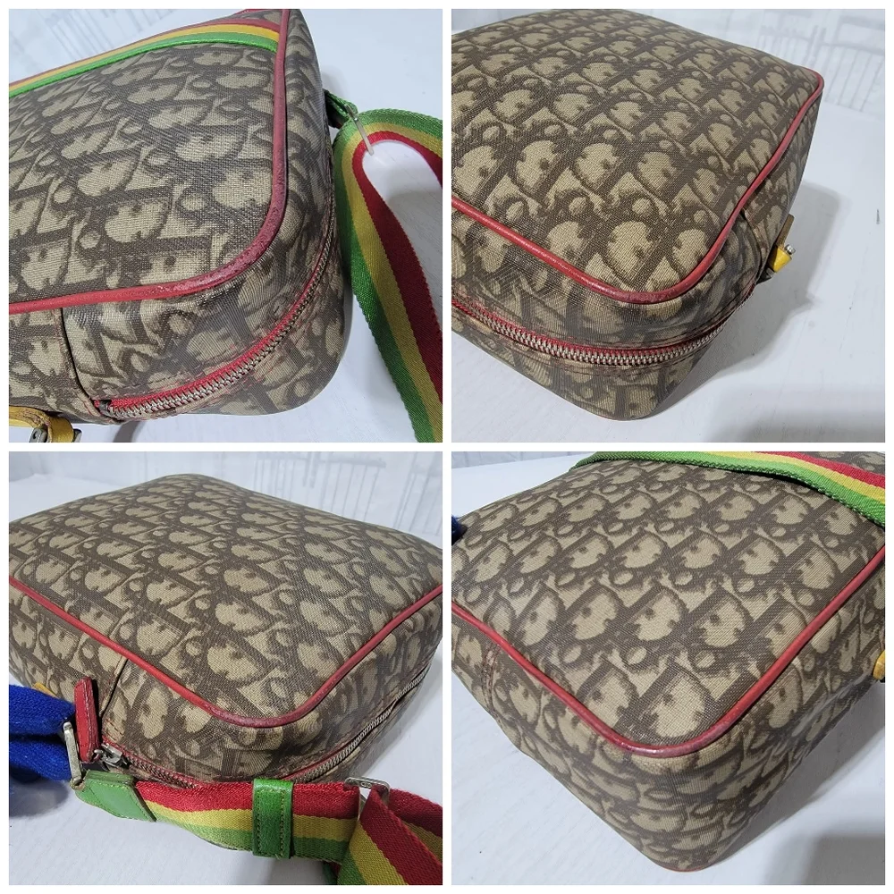 CHRISTIAN DIOR Diorissimo Rasta Messenger Bag - Picture 11 of 13